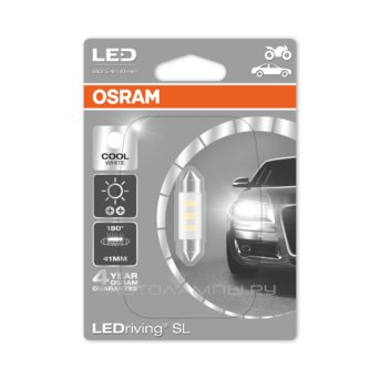 Osram C5W 6000K LEDriving Standart Osram C5W 6000K LEDriving Standart