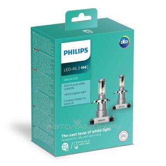 Philips H4 6200K Ultinon LED
