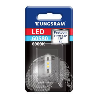Tungsram C5W LED Festoon T10,5x31 6000K