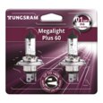 Tungsram H4 Megalight Plus +60%
