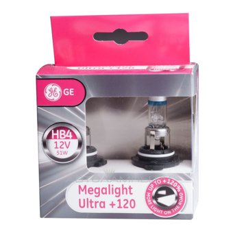 General Electric HB4 9006 Megalight Ultra +120%